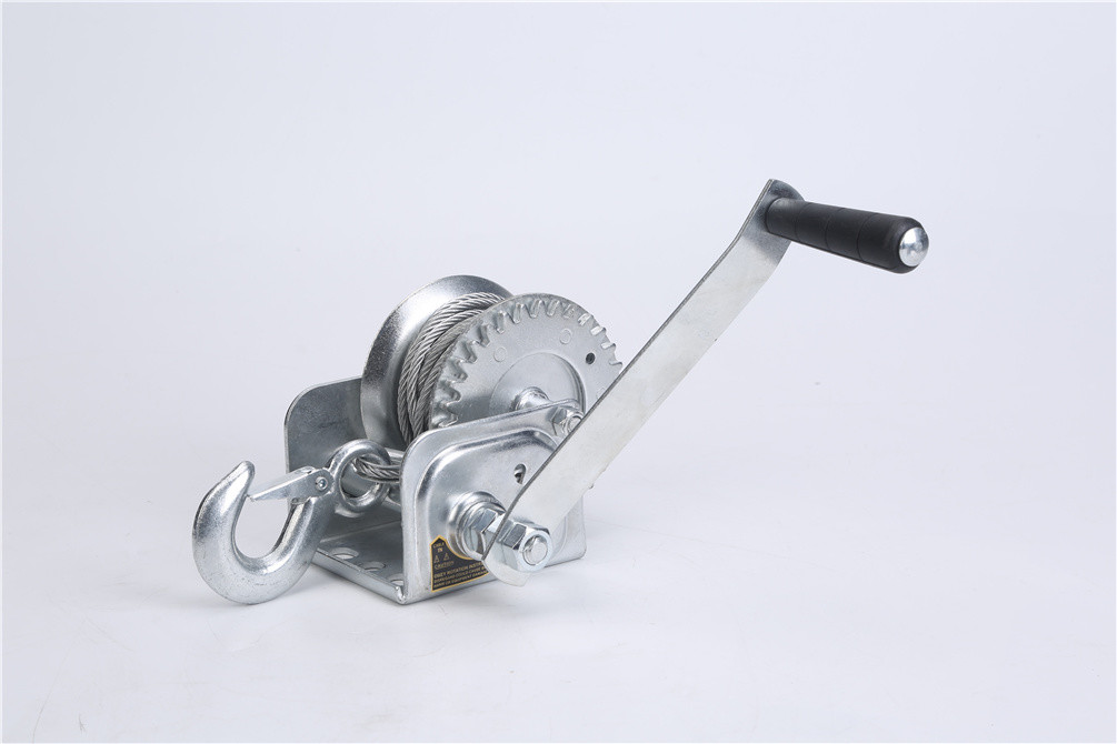 China 600LBS Carbon Steel Winding Tools Hand Crank Winch For Trailers wholesale