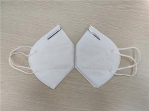China KN95 Respirator Earloop Procedure Masks , Anti Bacterial Mask Folding 10*15cm wholesale