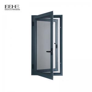 China Double Access Aluminum Entrance Door / Thermal Break Aluminium Swing Door wholesale