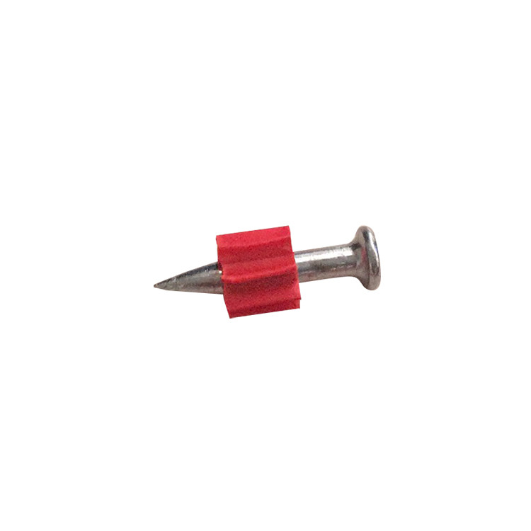 China Ceiling Powers Drive Pins With Red Flute / Hammer Drive Pins 10mm Washer Dia wholesale