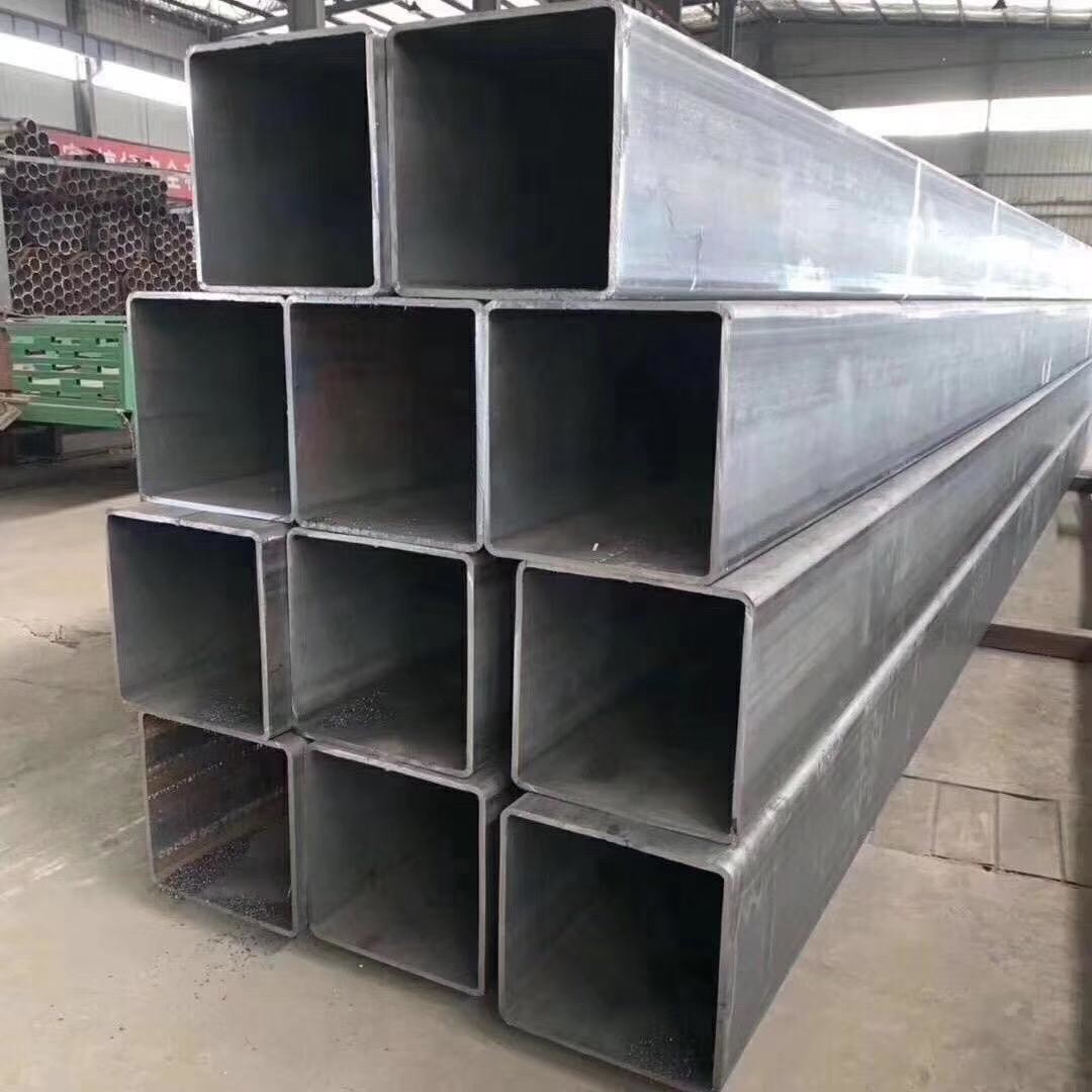 China Hot Rolled 150 x 50mm SHS galvanized steel hollow section tube pipe/Black Welded Square Structural Hollow Section wholesale