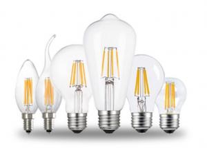 China Edison Cog 2w 4w Led Filament Bulb Dimmable With 360 Degree Beam Angle wholesale