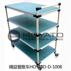 China OEM / ODM ESD Consumables Oil Resistant Non Toxic Turnover Box With Lean Pipe wholesale