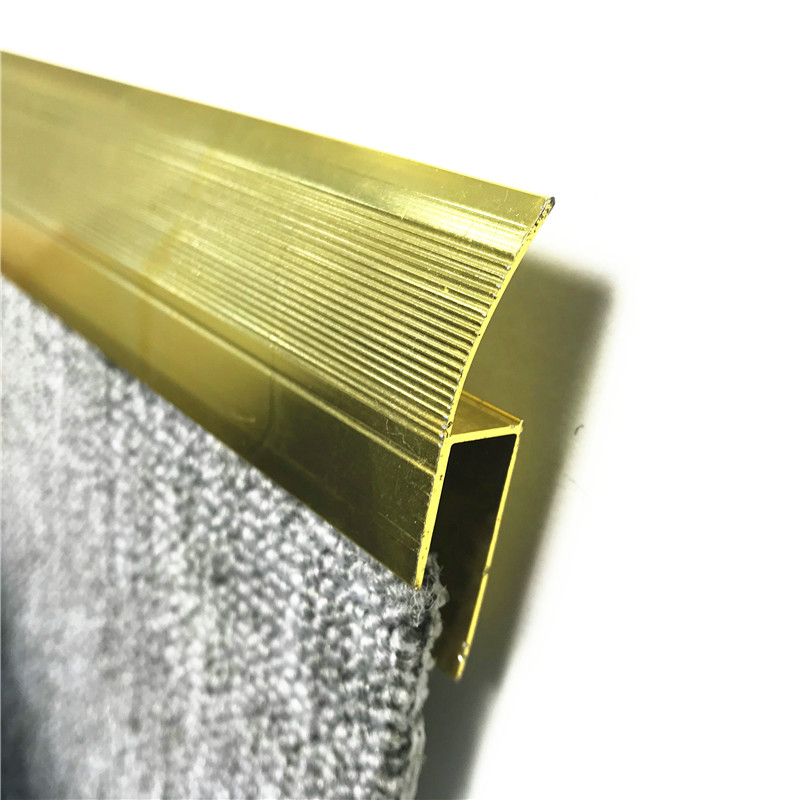 China Aluminum Laminate To Carpet Trim Profile Flooring Transition Profiles For Floors wholesale