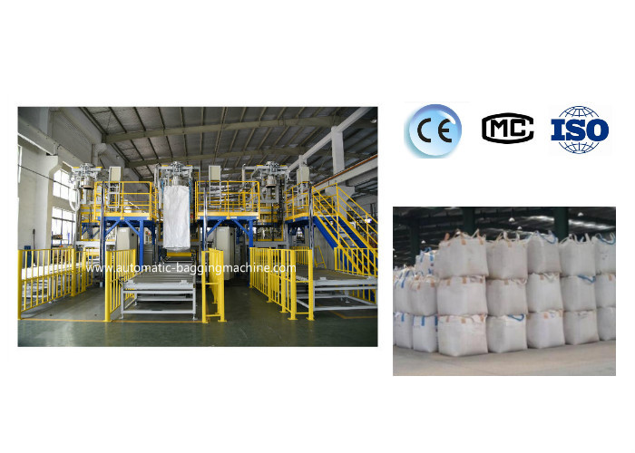 China rubber partical / powder  ton bag weighing packing machine 10 bags per hour 0.2% Accuracy wholesale