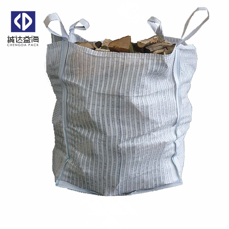 China Ventilated FIBC Bulk Bags / Bulk Firewood Bags For Potato Onion Vegetables wholesale