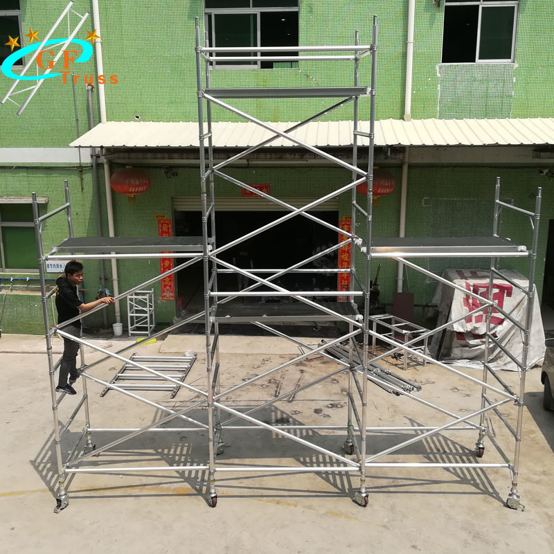 China 6-10m height scaffolding system big event layer scoffold truss wholesale