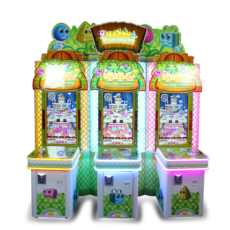 China Attractive Happy Eliminate Lottery Ticket Vending Machine Fiberglass Material wholesale