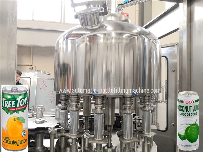China 6000BPH 12 Nozzles  Aluminum Beverage Can Filling Machine Seamer wholesale