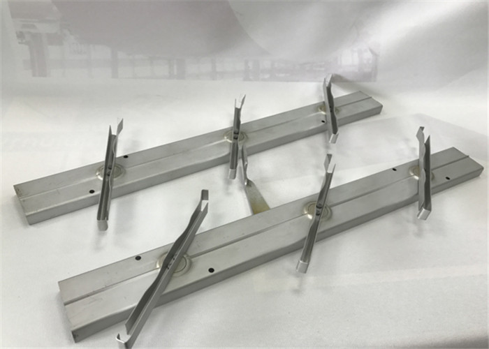 China Mill finish Machining Aluminum Machine Precision Components Horizontal Opening Pattern wholesale