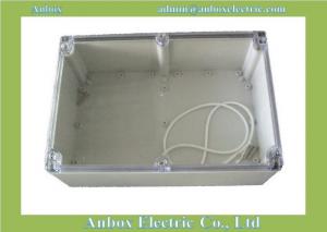 China 240*160*120mm Water-resistant ABS case for PCB electronic circuit boards transparent lid wholesale