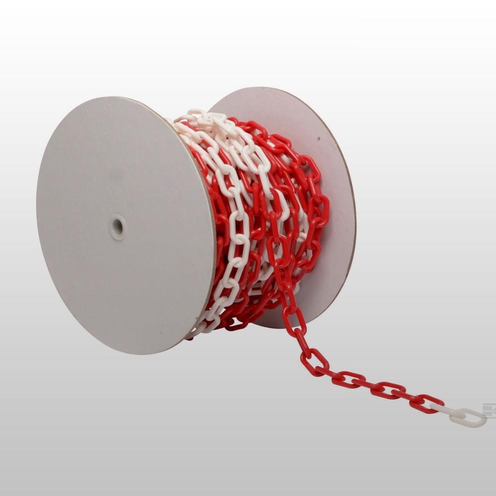 China Strong Plastic Barrier Chain , Durable PE Material Safety Plastic Chain wholesale