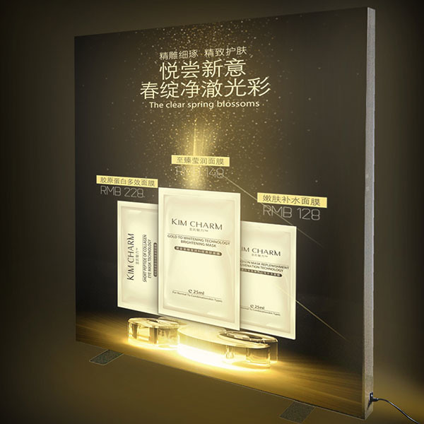 China Frameless Lighted Box Signs , Fabric Single Sided Display Light Box wholesale