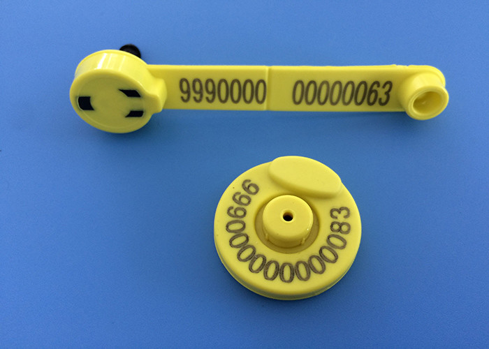 China 134.2khz Sheep Ear Tags For Electronic Identification Tracking , TPU Material wholesale