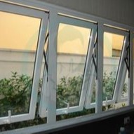 China White Exterior Aluminum Window Awnings Vertical Swing Open wholesale
