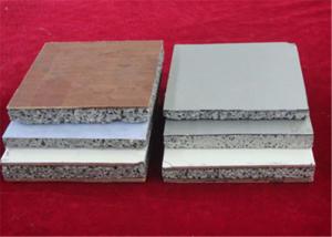 China Composite Aluminium Foam Panels 75%～90% Porosity 600*1200mm Standard Size wholesale