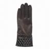 Buy cheap Leather gloves for daily use, available in gray from wholesalers