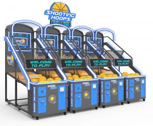 China Coin Operated Street Basketball Arcade Machine For 3 Person English Version wholesale