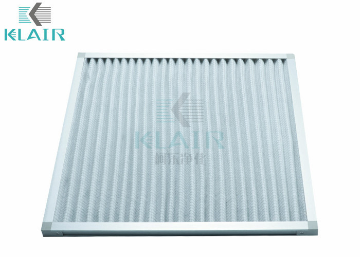 China Air Conditioner Pre Pleated Air Filters For Commercial Industrial Air Handling Unit wholesale