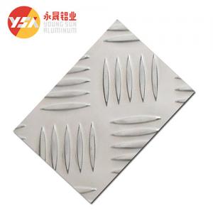 China 1xxx 3xxx 5xxx 6xxx 8xxx Series Diamond Embossed Aluminum Checkered Plate 1.5mm Aluminium Tread Plate wholesale