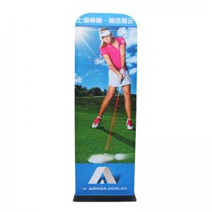 China Tradeshow Tension Fabric Banner Stands Customized Size Aluminium Material wholesale