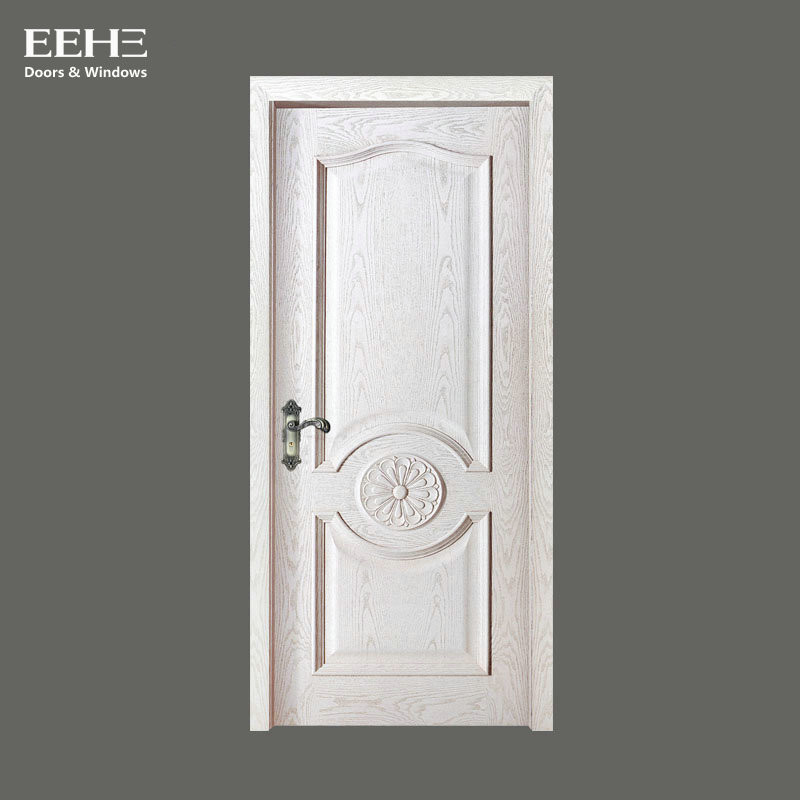 China Living Room 2 Panel Solid Hardwood Internal Doors Perfect 6 Layers Painting wholesale
