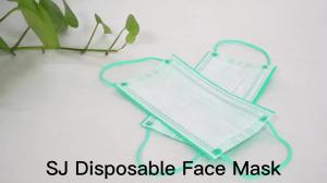 China White list S&amp;J Factory CE approved China medical mask supplier Type IIR 3ply 4ply disposable purple face mask medical earloop wholesale