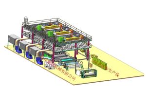 China China Best Quality SSS Spunbond and Meltblown Non-Woven Production Line wholesale