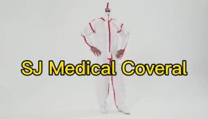 China Front Zipper White Hooded Coveralls SMS Water Resistant Disposable Coveralls wholesale