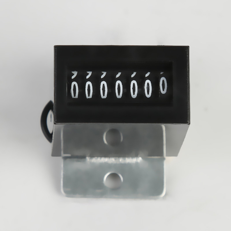 YAOYE-5B plastic mechanical 12V 24V 5V 7 digit pulse counter