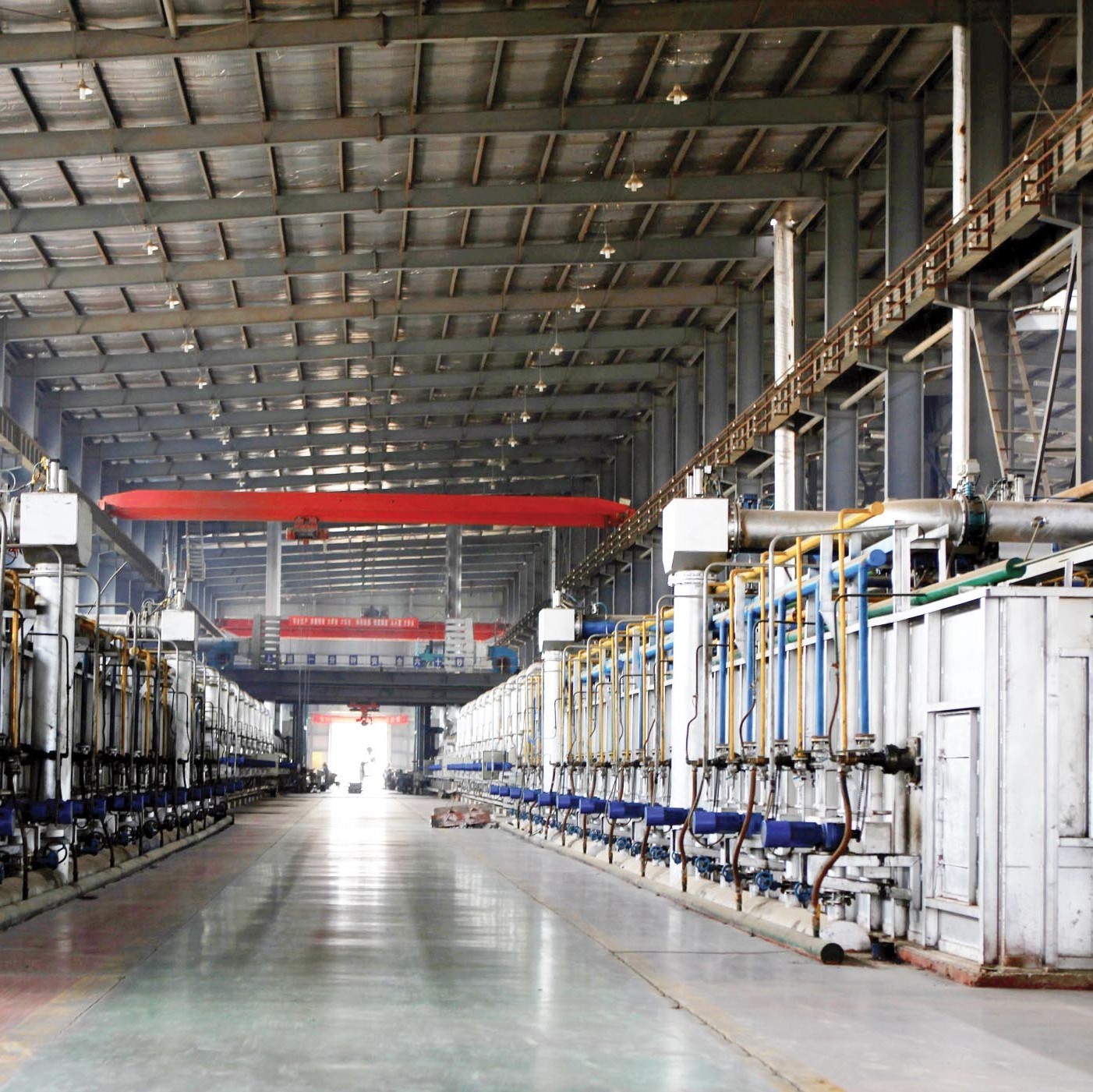 Zinc Hot Dip Galvanizing Equipment Galvalume Line 0.5-1.5mm 650mm 120000TPY