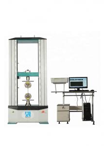 China Single Column Vertical Universal Tensile Strength Tester With Compact Structure wholesale