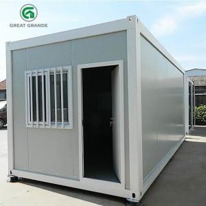 China 160square Sandwich Panel Flat Pack Prefab House Office on sale