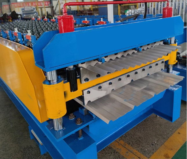 0.3mm Custom Roll Forming Machine Metal Tile Panel Roof Sheet Making