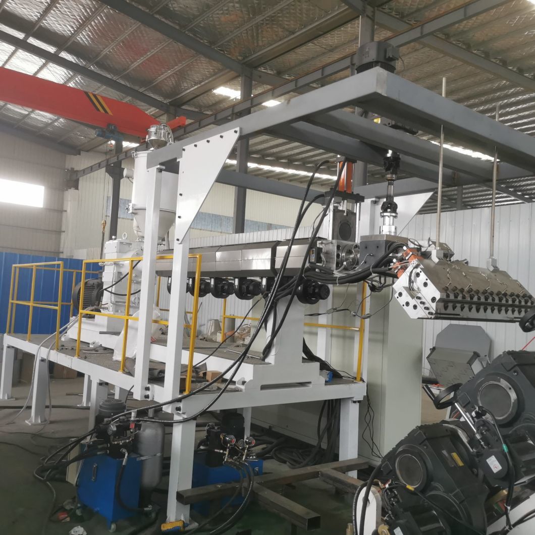 Plastic Sheet Extruder Machine / PP PS ABS HIPS Theromofroming Roll Sheet Extrusion Machine