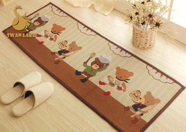 Quality Anti Bacterial Outdoor Floor Rugs Fire Retardant Mat Stain Resistance for sale