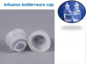 China Polypropylene Infusion Cap 30mm 32mm Euro Head Caps For Lvp Plastic Bottle on sale