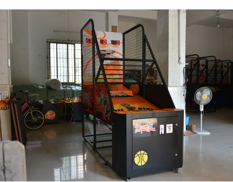 Street Basketball Boxing Coin Operated Electronic Game Machine for Arcade Game Center