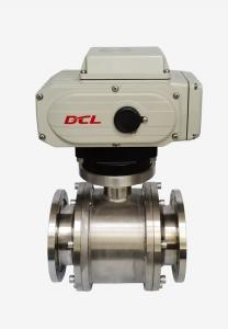 China Modulated Electric Actuated High Vacuum Ball Valve DN50 To DN200 wholesale