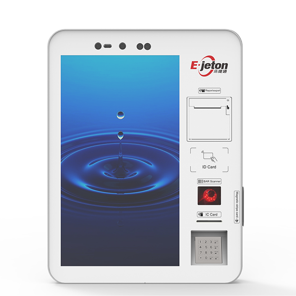 21.5 Inch Self Service Payment Touch Screen Kiosk Self Pay Machine Barcode Scanner Kiosk