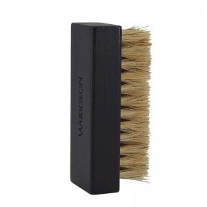 China 100% Pig Hair Wooden Handle Sneaker Shoe Cleaning Brush Kit Hod Bristle Shoe Brush on sale