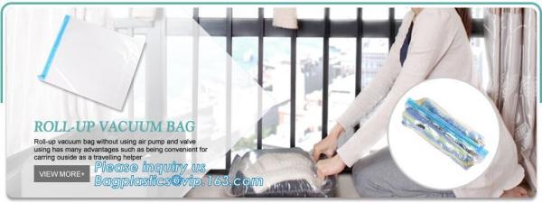 Vacuum Food Storage Bags, 2 Pack 8" x 16' Vacuum Sealer Bags Rolls, vacuum pack shrink bags vacuum bags for wholesales