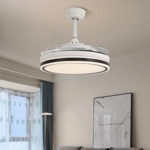 China ABS Blade Ceiling Fan Light All Copper Motor 42 inch Energy Saving on sale