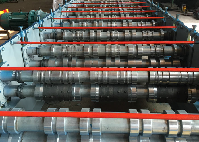 1250 Mm Max. Width With GI Material Steel Sheet Floor Deck Roll Forming Machine