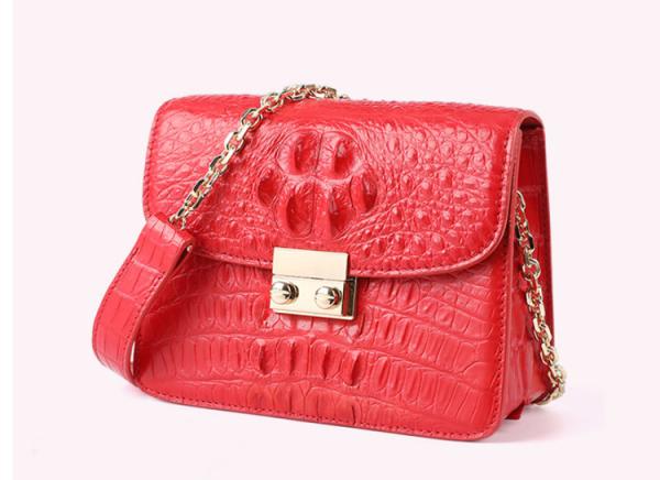 Dongguan manufacturer direct selling new crocodile leather women's bag one