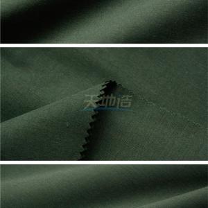 China Army Green Meta Aramid Fabric 93/5/2 170gsm For Flight Suit on sale