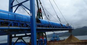 China Long Distance Transfer Belt Conveyor Mobile Iron Ore Coal Cement Wide Belt wholesale