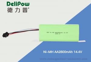 High Capacity Nimh Aa Batteries , Rechargeable Aa Battery Pack 2800mAh 14.4V