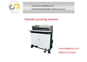 China Hardcover punching machine for calendar, notebooks, bound-book wholesale