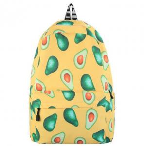 China Printed Personality High School Students Computer Backpack Bag wholesale